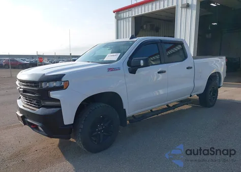 2021 Chevrolet Silverado 1500 4Wd Standard Bed Lt Trail Boss from USA, damaged, VIN 3GCPYFEL2MG111177